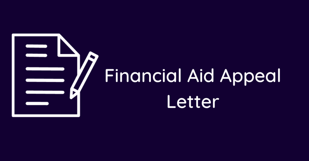 Financial Aid Appeal Letter Sample Letter Hub